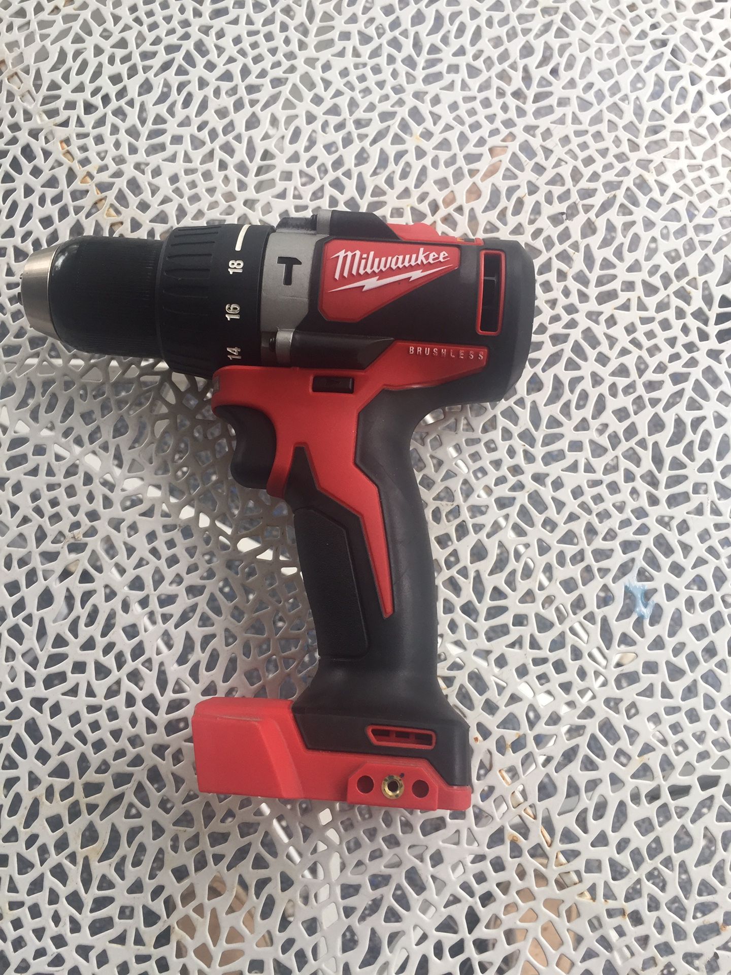 Milwaukee Brushless 18 Volt Hammer Dril . Tool Only