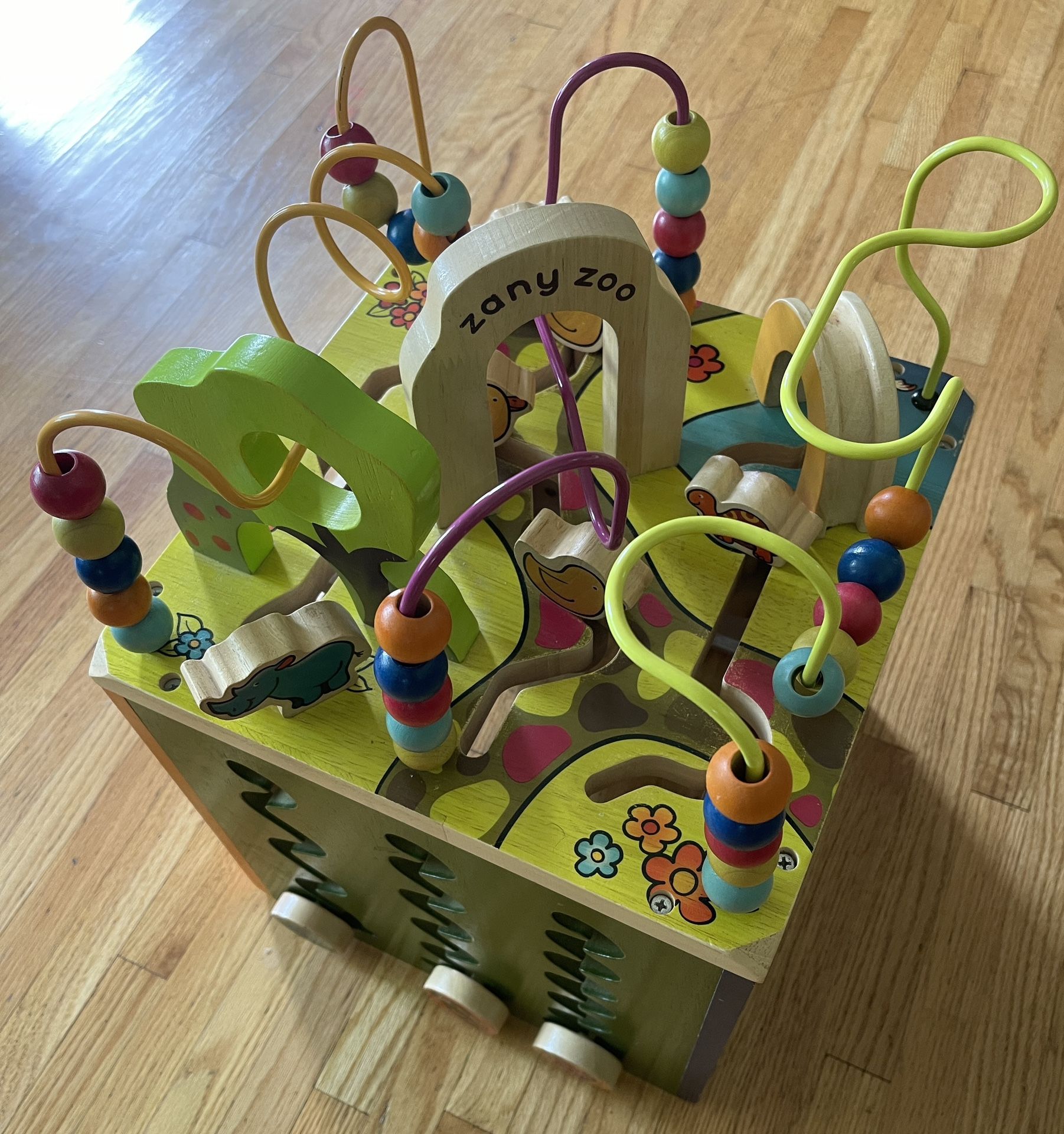 Zany Zoo Activity Cube