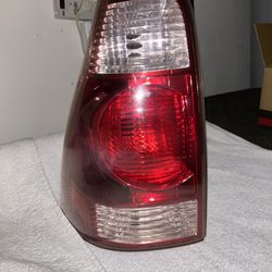 Tail light for a Toyota forerunner 2003 SR5 is the passenger back right side