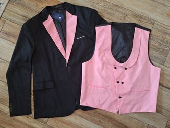 Tuxedo Jacket Vest set size 3XL NWT Wedding Prom Formal Business Professional
