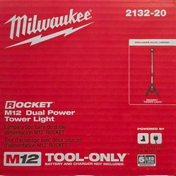 Milwaukee m12 rocket tower light