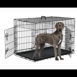 42” Foldable Dog Crate 