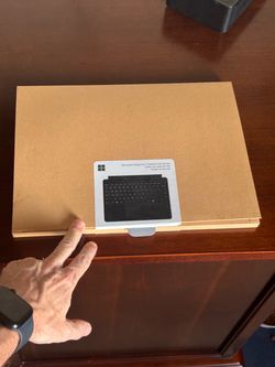 Microsoft Surface Pro Keyboard with Slim Pen – Black Alcantara – Mint Condition in Original Box