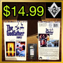 *RETRO* The Godfather Family: A Look Inside VHS 1990