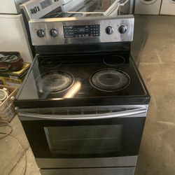 Electric Stove Samsung Good Condition 90 Days Warranty Estufa Electrica Samsung Buenas Condiciones 90 Dias De Garantia 