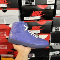 Jordan Gatorade Rush Violet 1s size 8.5 VNDS