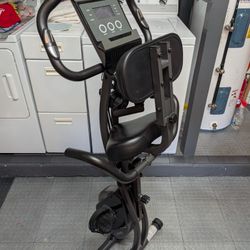 Folding Exercise Bike, Foldable Stationary Bikes for Home, 4 in 1 Upright Indoor Cycling Bike. $100