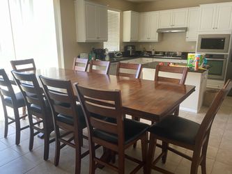 10-Piece Counter Height Dining Set