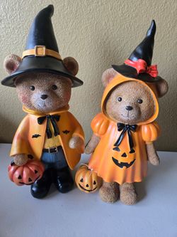 Halloween teddy bears