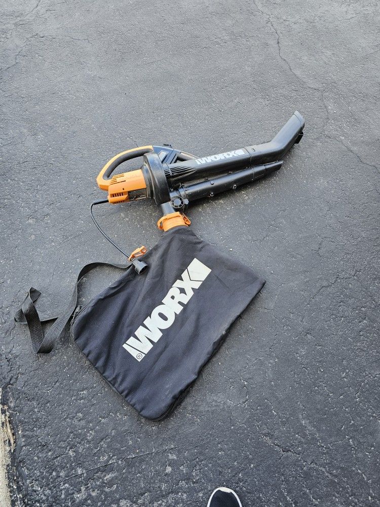 Worx Leaf Blower With Mulching