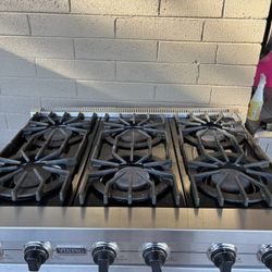 Viking Professional 36” Six Burner Gas Cooktop