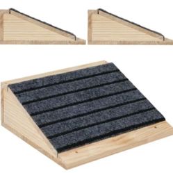 Wooden Pet Ramp For Stairs  (12 inches x 11 inches)