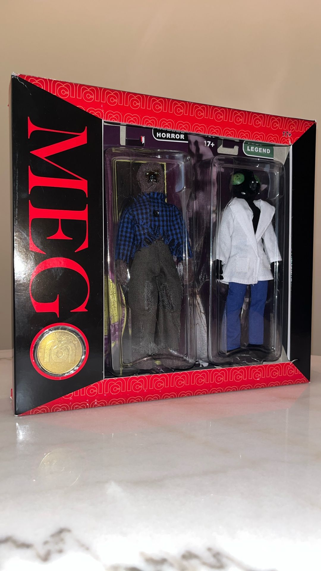 MEGO Horror Combo Kit- Wolfman And The Fly