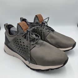 Skechers Relven Hemson Leather Sneaker Men's 11 Athletic Shoes 65732 Gray Black