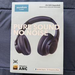 Soundcore Anker Life Q20 Hybrid Active Noise Cancelling Headphones