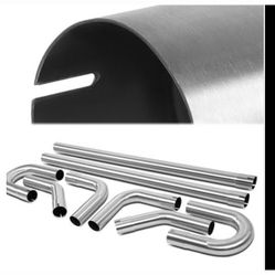 8-Pieces 2.5” OD Custom Mandrel-Bends Exhaust Pipe Kit kit de tubo de escape universal