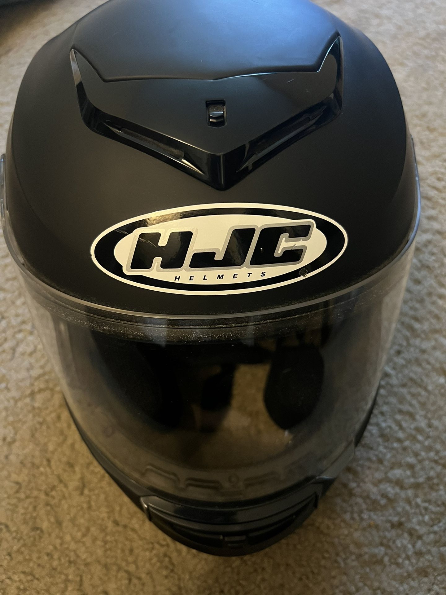 HJC Helmet Size Medium Black Hardly Used