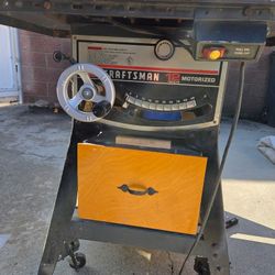 Craftsman 12” Band Saw – Model 113.242501