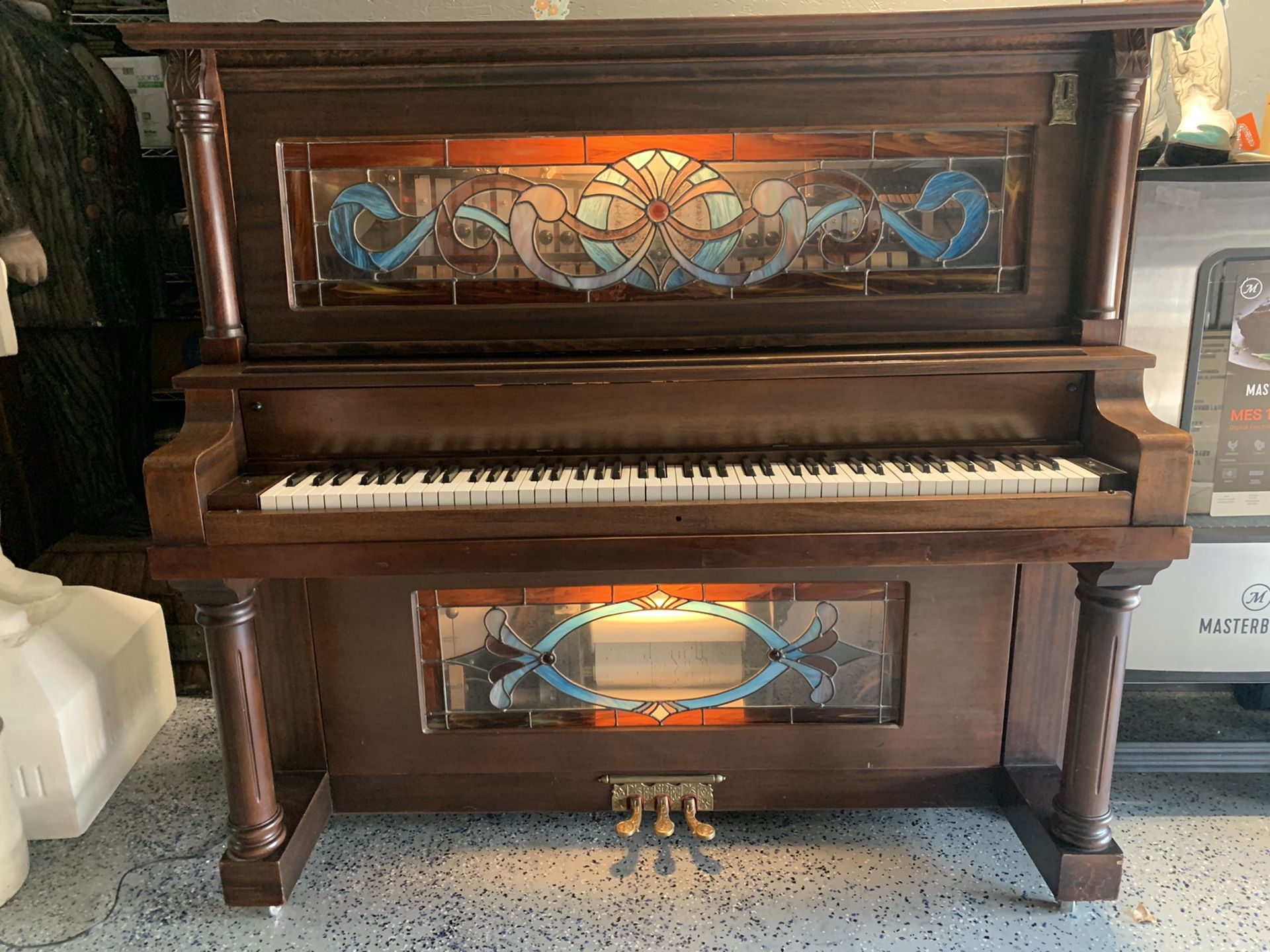 Ragtime Player Piano Nickelodeon