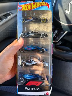 Hotwheels formula 1 set