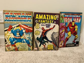 *Price Reduced* Marvel Wall Art
