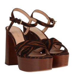 11 Photos - Size 10 - Gianvito Rossi - Brown