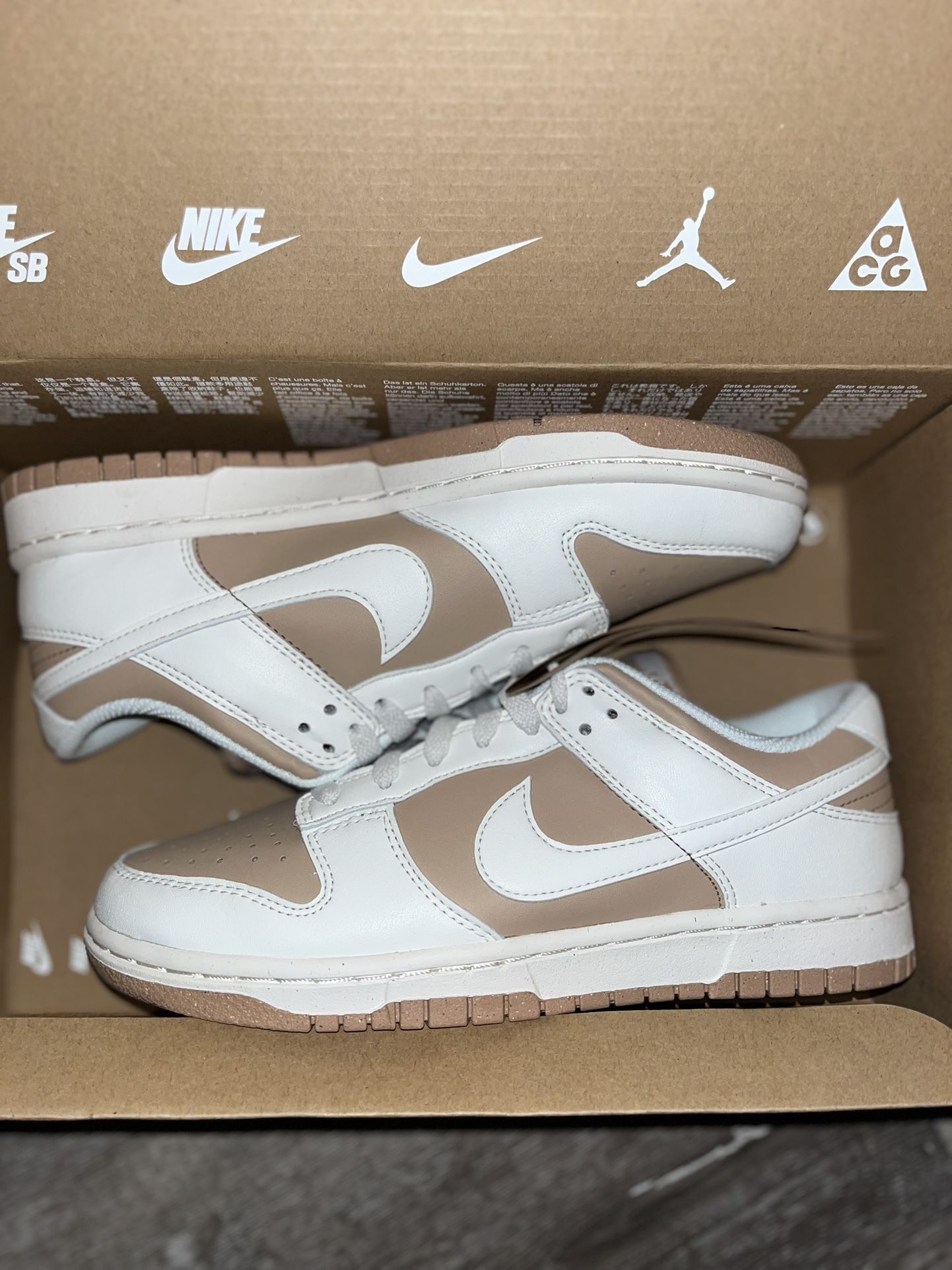 Nike Dunk Low Next Nature Beige Sail*8