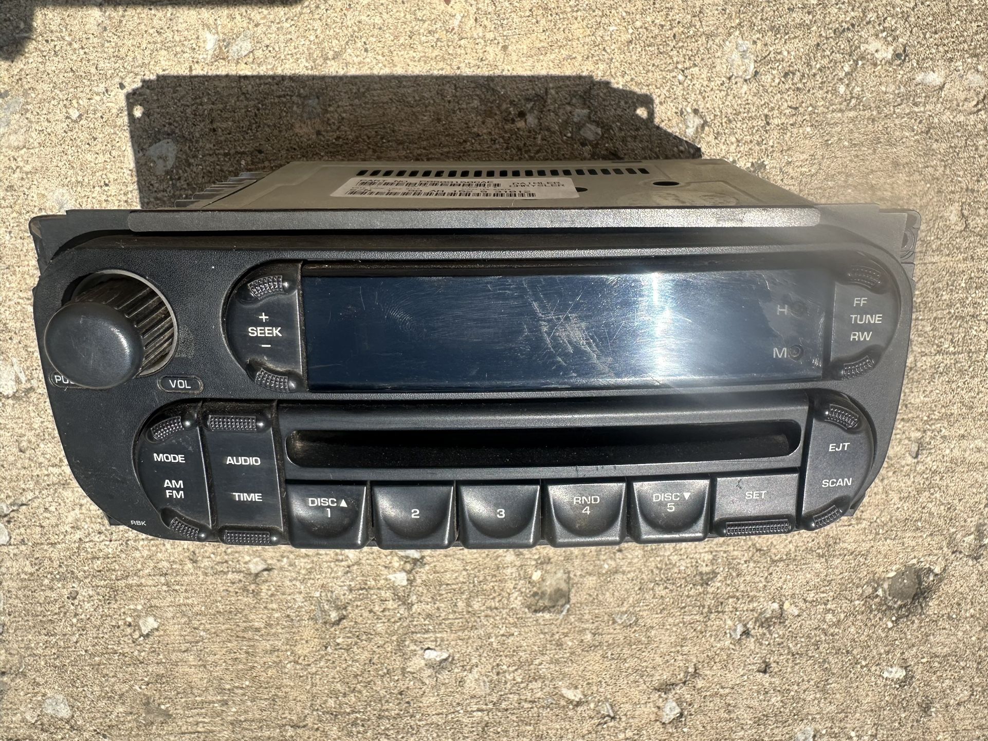 Dodge Chrysler Radio