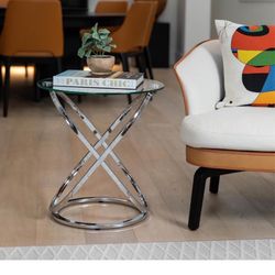 Glass End Table