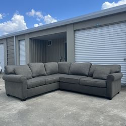 Brown Sectional Couch