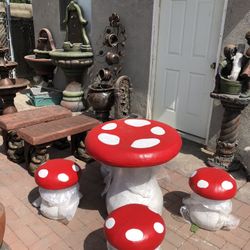 Water Fountain / Estatuas De Cemento/decoración Para Jardín 