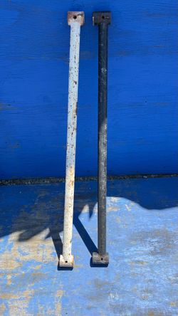 Lumber rack metal end bracket holder size:52-53 inches