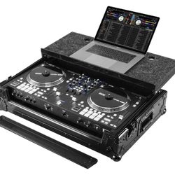 Odyssey FZGSRANEONEBLCW DJ Flight Case for Rane One with Patented Glide Platform - Black