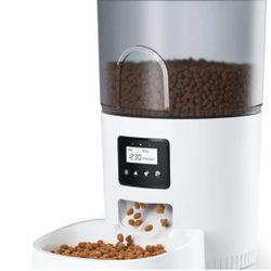 Brand: IMIPAW Automatic Cat Feeders, 3L Timed Cat Dry Food Dispenser with Clog-Free Design, Auto Pet Feeder for Cats and Dogs, 1-4 Meals Per Day. Bran