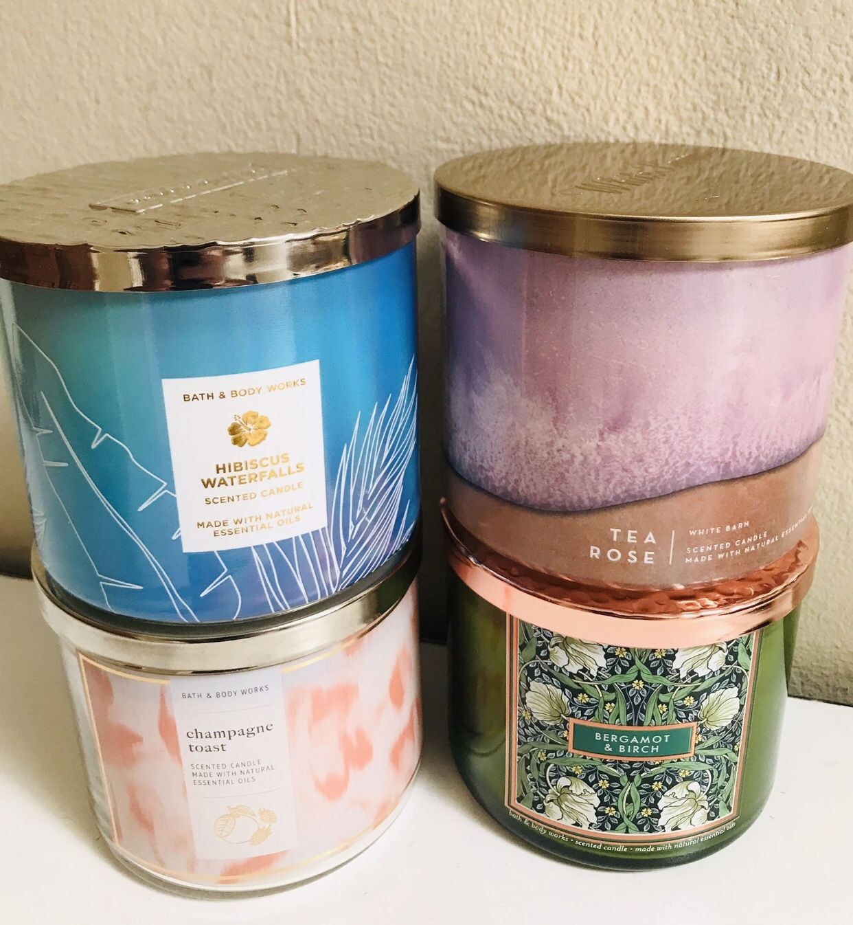 BATH & BODY WORKS💕🕯ANY 3-wick CANDLE🕯 💕 $14 each or 2 for $25!!