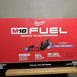 Milwaukee M18 Fuel 9” Cut Off Saw W/ One Key 