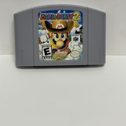 Mario Party 2 (Nintendo 64, 2000) Tested Working & Authentic