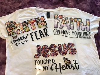 Scripture DTF Tshirts 