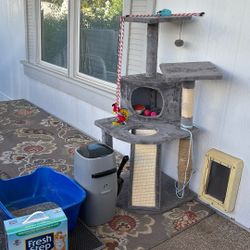 Cat Supplies In Perfect Condition