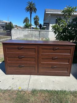 Walnut Ikea Songesand dresser