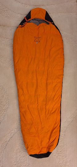 Sleeping Bag, Mummy Style, Orange