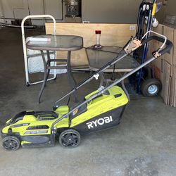 RYOBI: 13 in. 11 Amp Corded Electric Walk Behind Push Lawn Mower