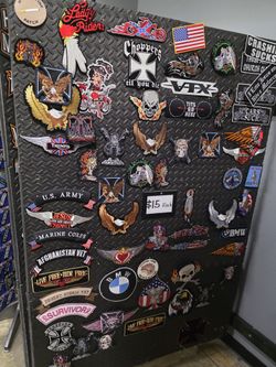 Patches $15 FIRM EACH