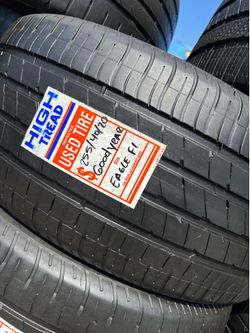 255/40/20 GOOD YEAR EAGLE F1 (1 TIRE ONLY USED)