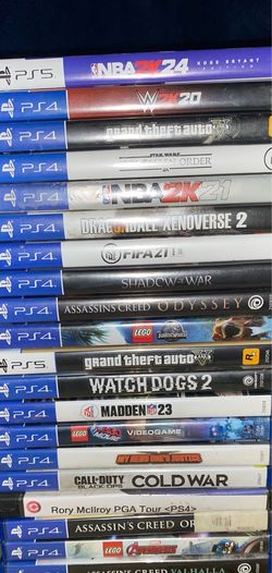 Ps4 and ps5 games