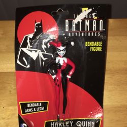 NJ Croce The New Batman Adventures  Bendable Figure Harley Quinn 