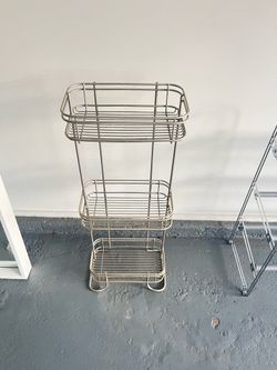 3-tier metal wire  Bathroom caddy