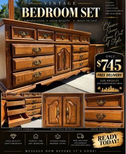 Real Wood Set | FREE DELIVERY