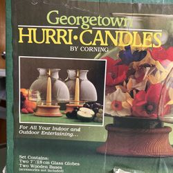 NEW Vintage Hurri•Candles By Corning