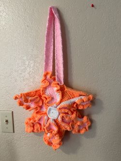 Hand made crochet small purses